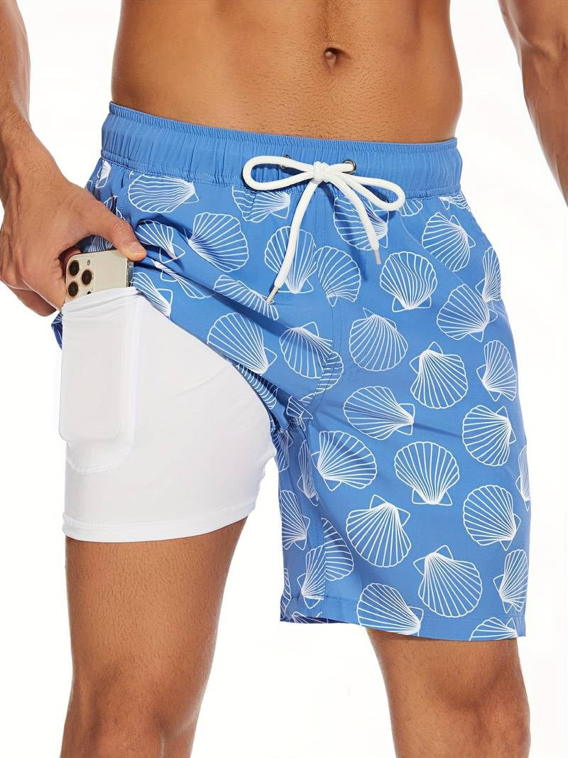 Bañador Shorts Estampado Flamencos – Verano Tropical