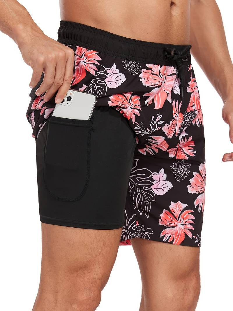 Bañador Shorts Estampado Flamencos – Verano Tropical