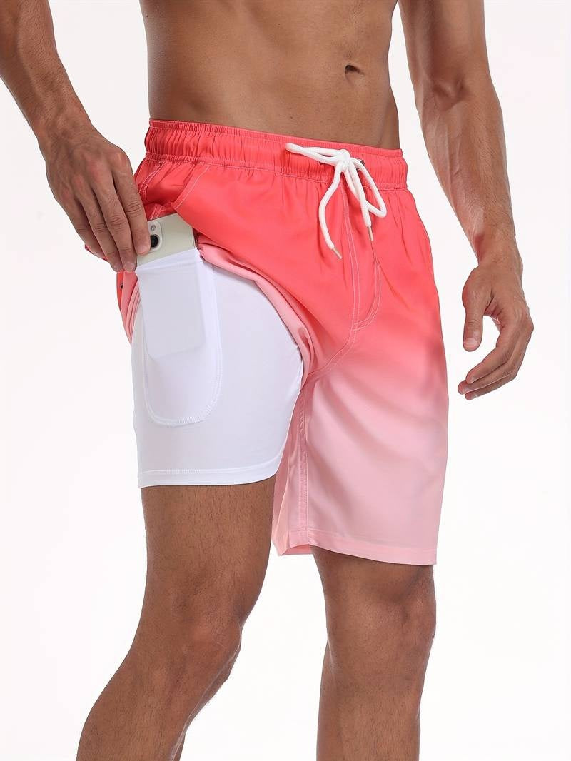 Bañador Shorts Estampado Flamencos – Verano Tropical