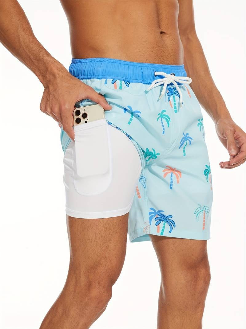 Bañador Shorts Estampado Flamencos – Verano Tropical
