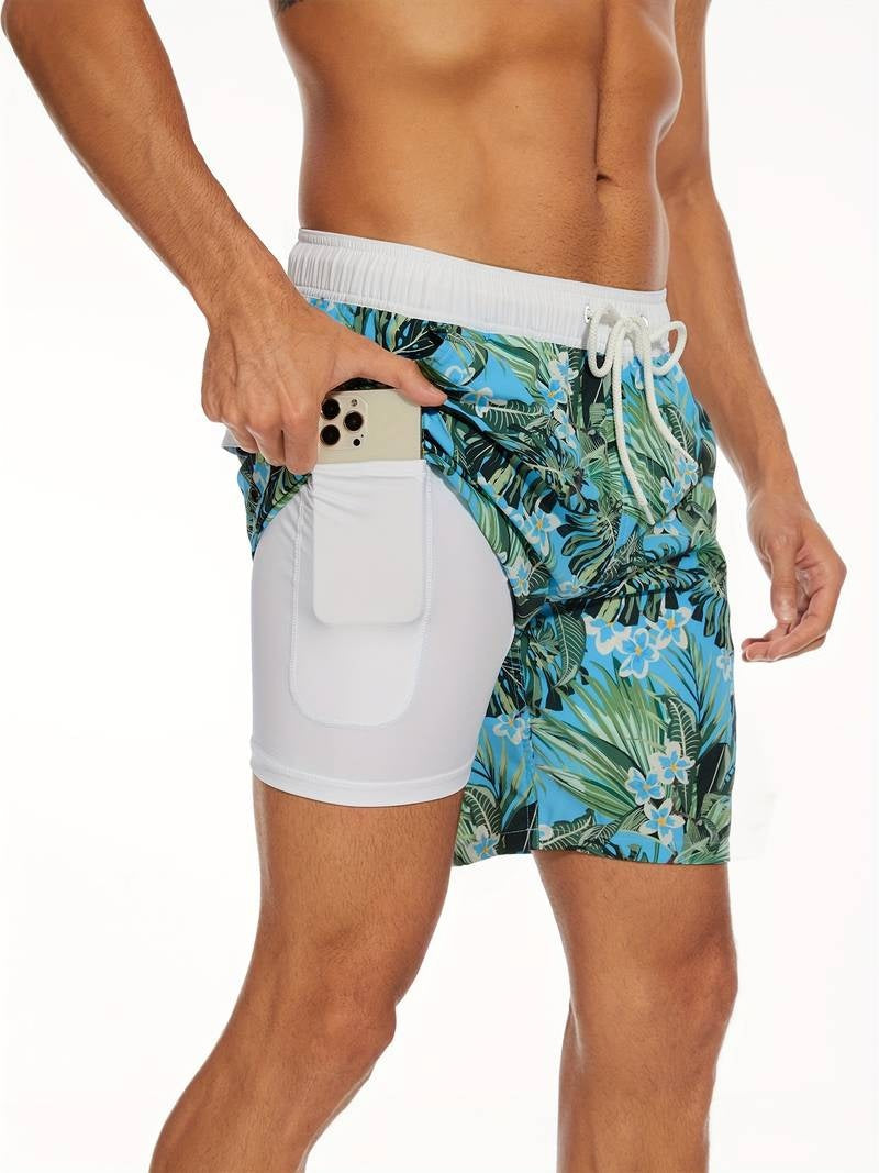 Bañador Shorts Estampado Flamencos – Verano Tropical
